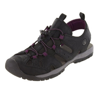 Northside Sandal, 10, Black/Berry