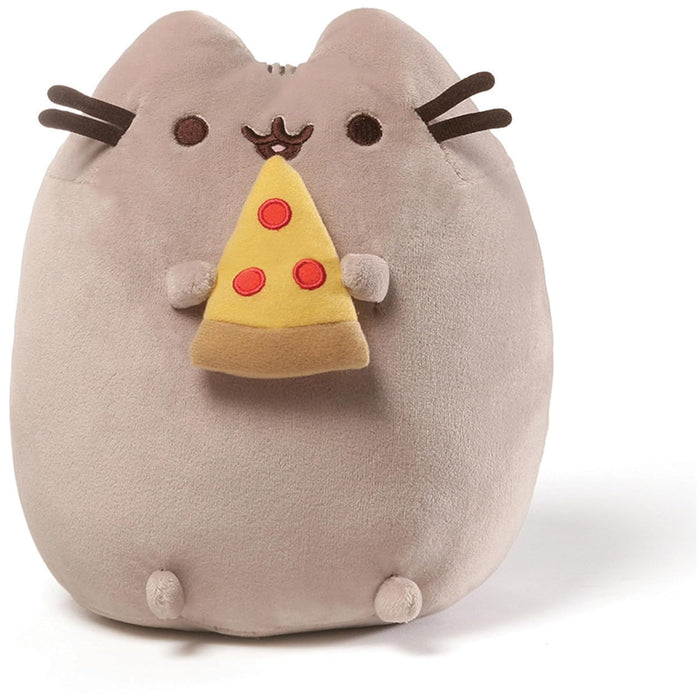 GUND Pusheen Snackables Pizza Plush Stuffed Animal Cat, 9.5"