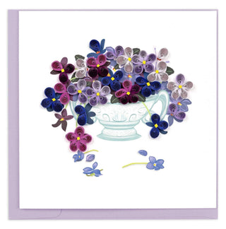 Quilling Card Greeting Card, 6x6 Inch, Multi