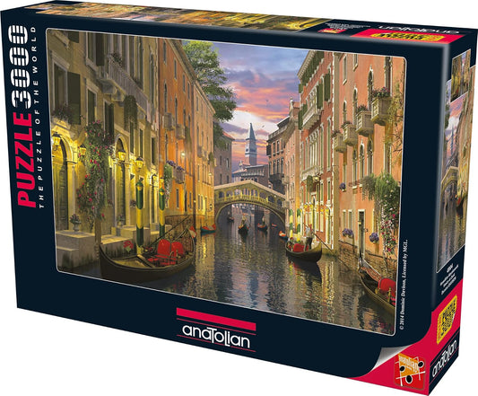 Anatolian Puzzle Venice at Dusk 3000 Piece Jigsaw Puzzle