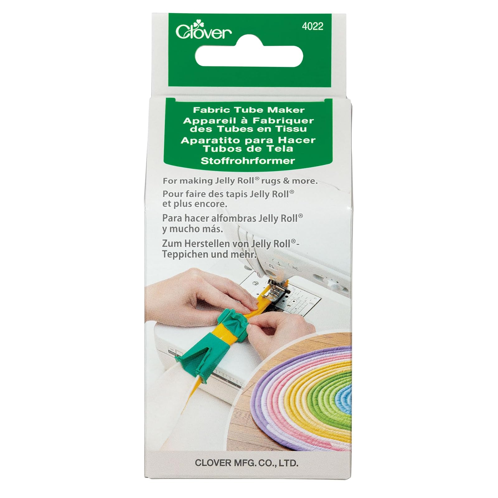 Clover Needlecraft Inc Fabric Tube Maker, Green