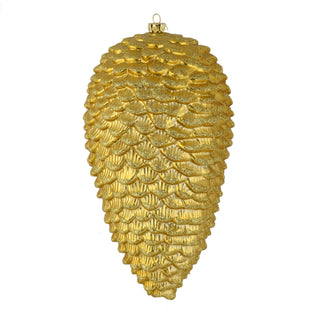 Vickerman Hanging Ornament, 7", Gold