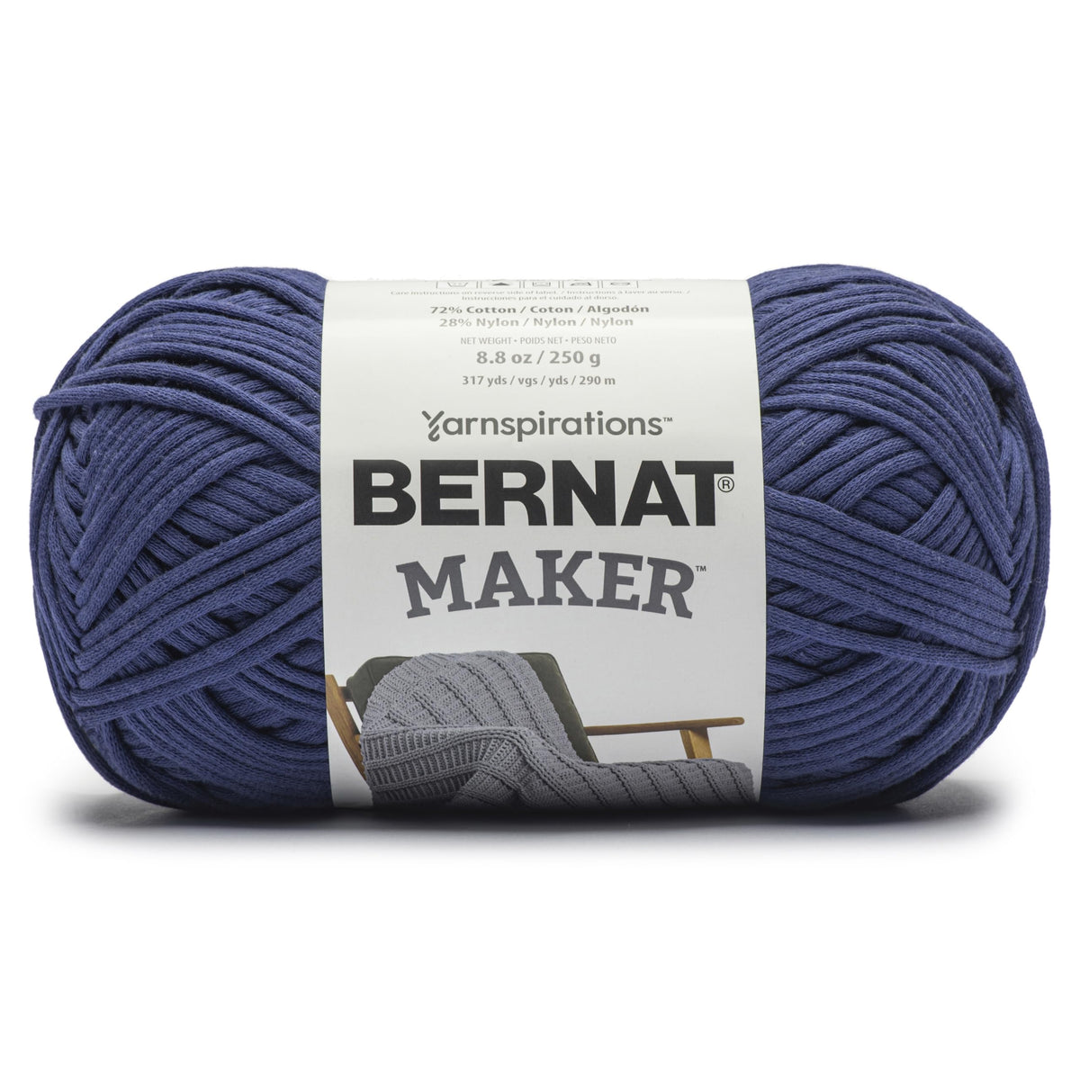 Spinrite Yarn, 317 yards, Blue
