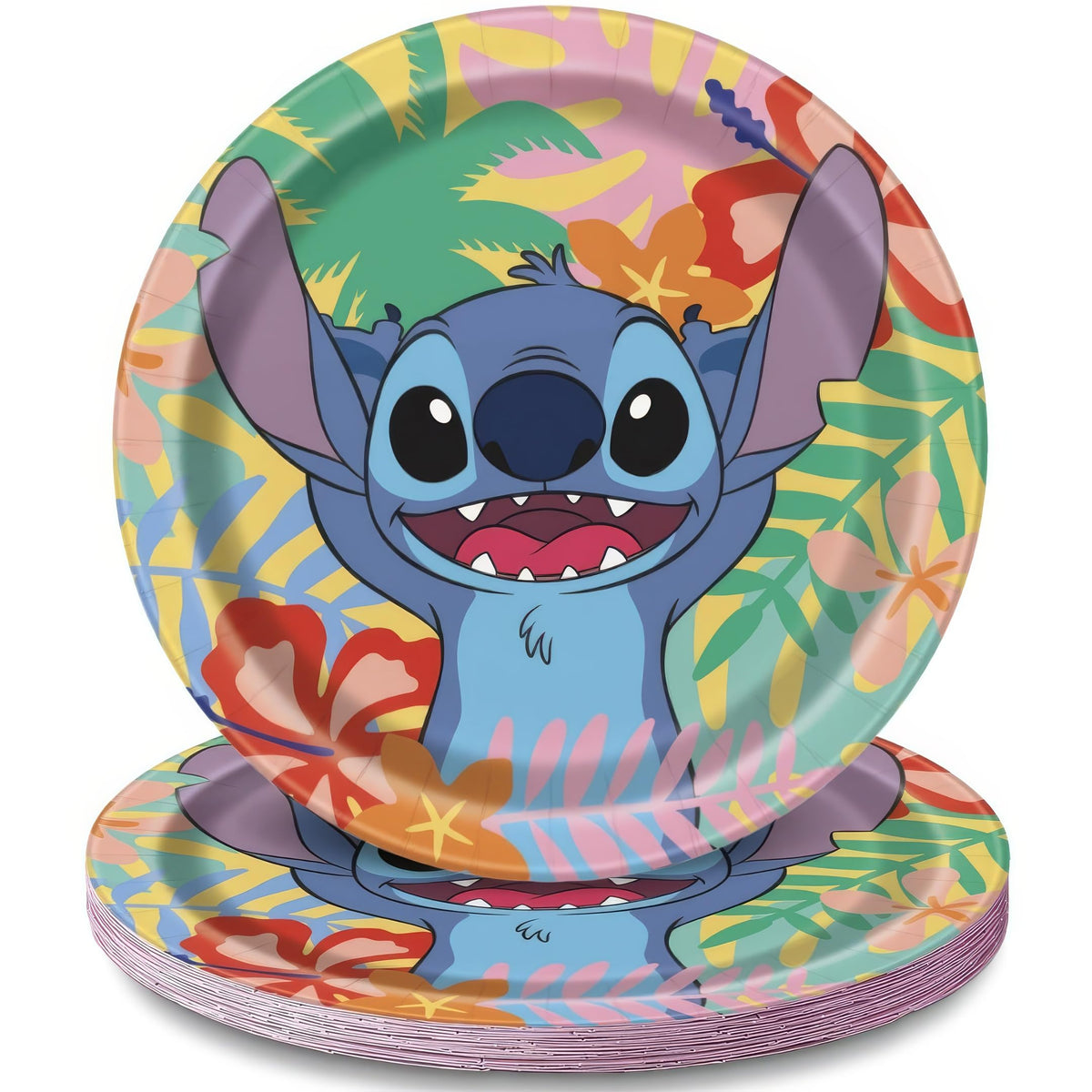 Unique Dishware Plate, 7", Multicolor