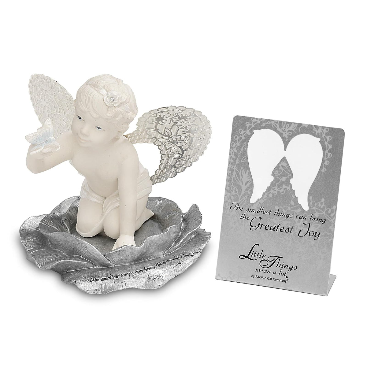 Pavilion Gift Company Figurine, 3-1/2-Inch, Silver