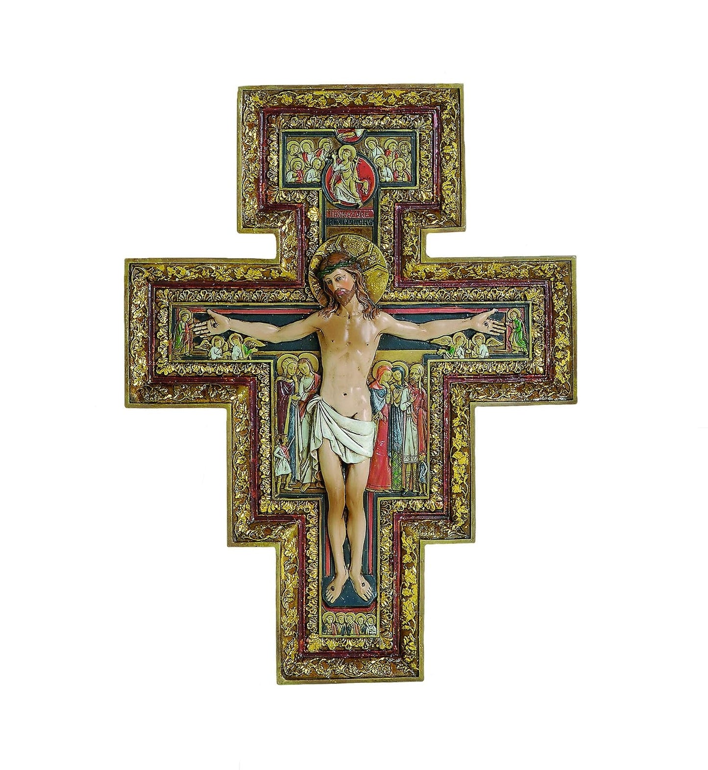 Renaissance Collection Joseph's Studio by Roman Exclusive San Damiano Cross, 10.75-Inch