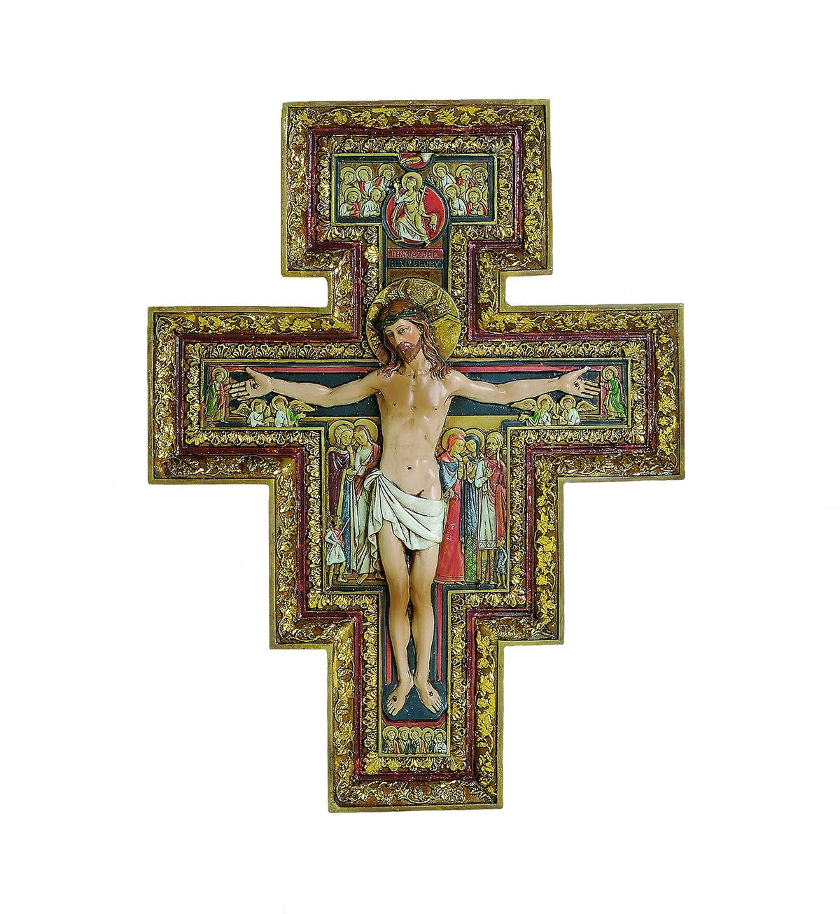 Renaissance Collection Joseph's Studio by Roman Exclusive San Damiano Cross, 10.75-Inch