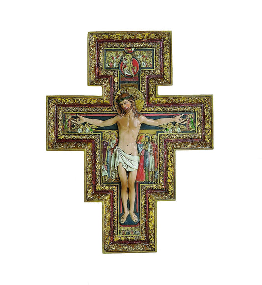 Renaissance Collection Joseph's Studio by Roman Exclusive San Damiano Cross, 10.75-Inch