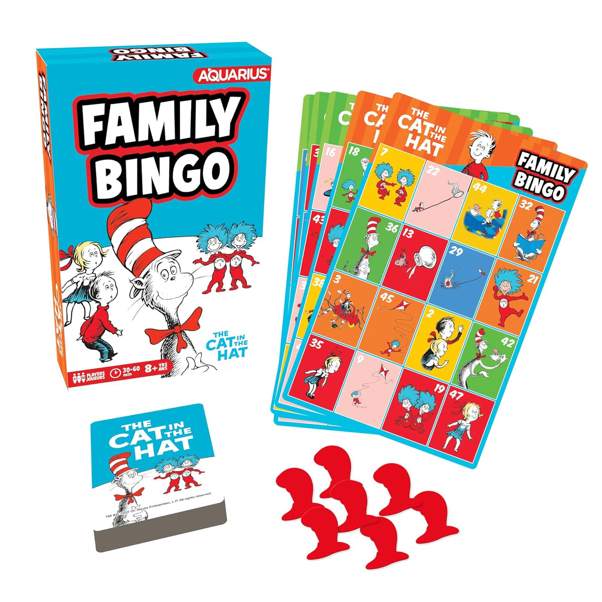 AQUARIUS Tabletop Game, One Size, Multi-color