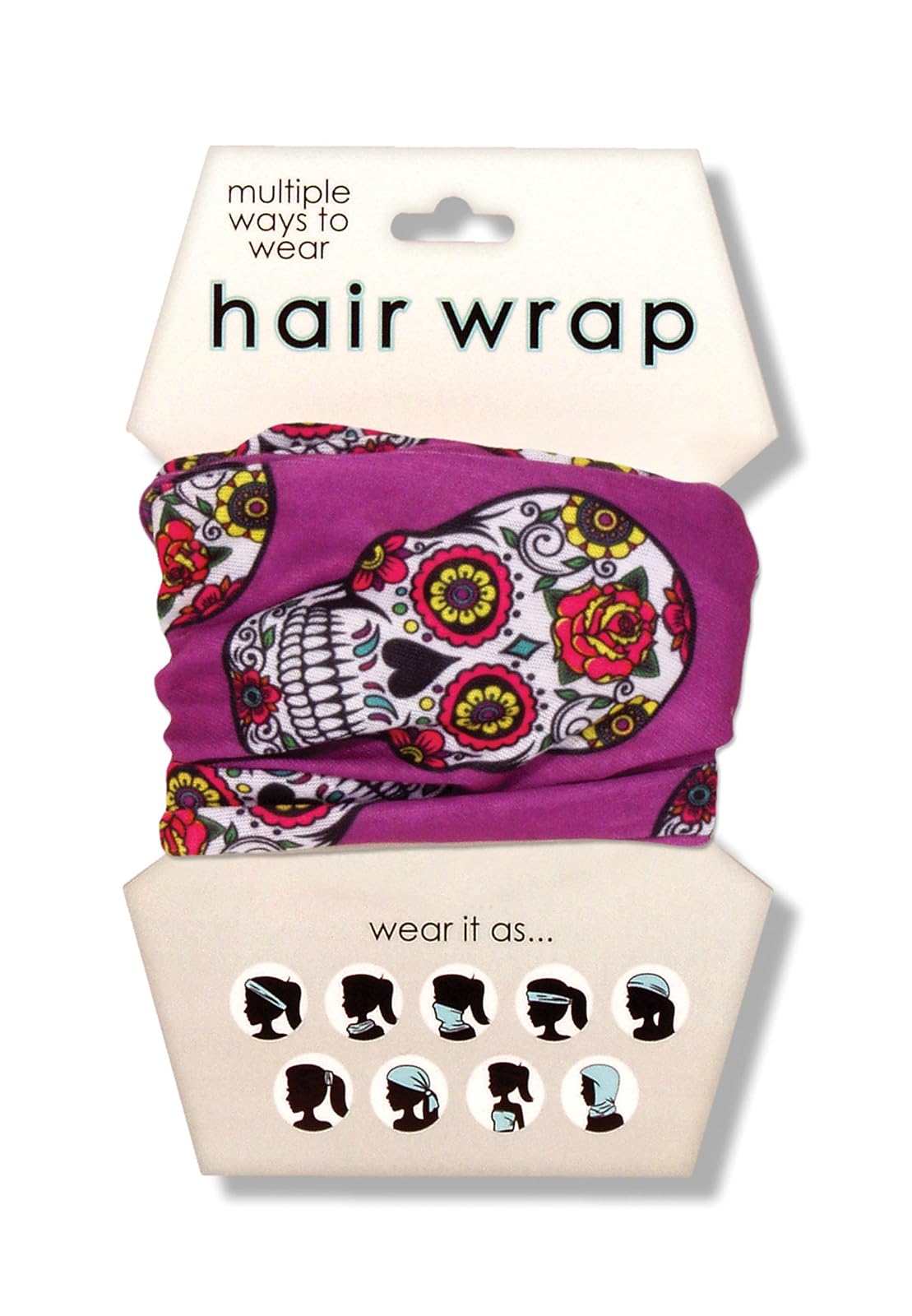 Spoontiques Sugar Skull Hair Wrap
