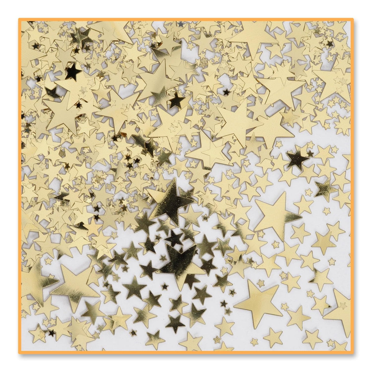 Beistle Gold Stars Confetti, 1/2-Ounce