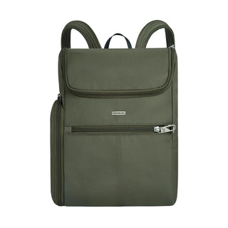 Travelon Backpack, 8.5"W x 12"H x 3"D, Green