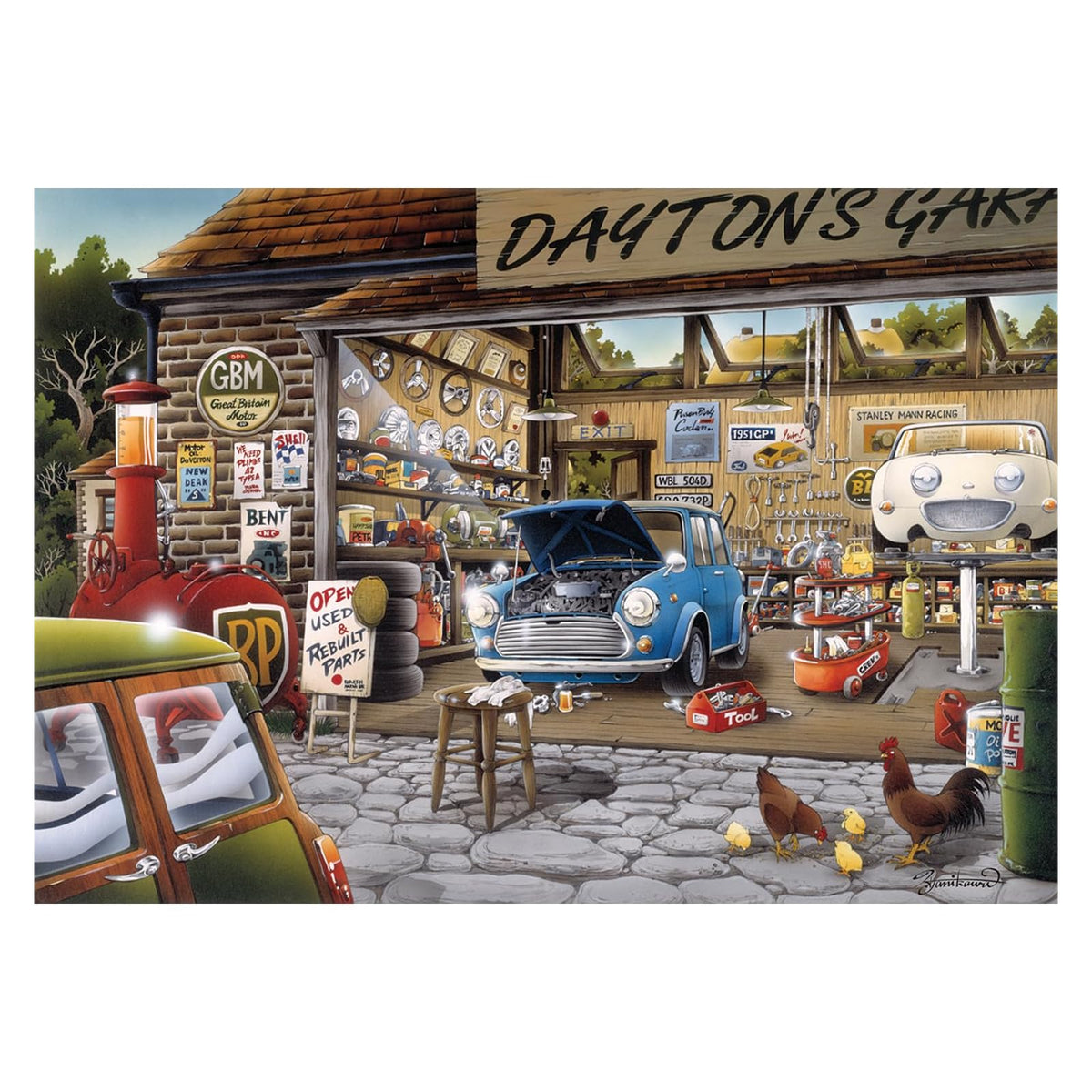 Anatolian Puzzles, 500, Dayton's Garage