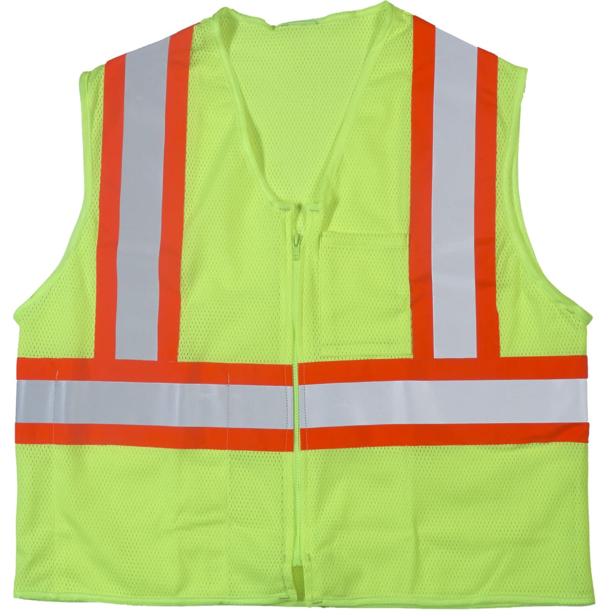 Mutual Industries Vest, 4X-Large-5X-Large, Lime