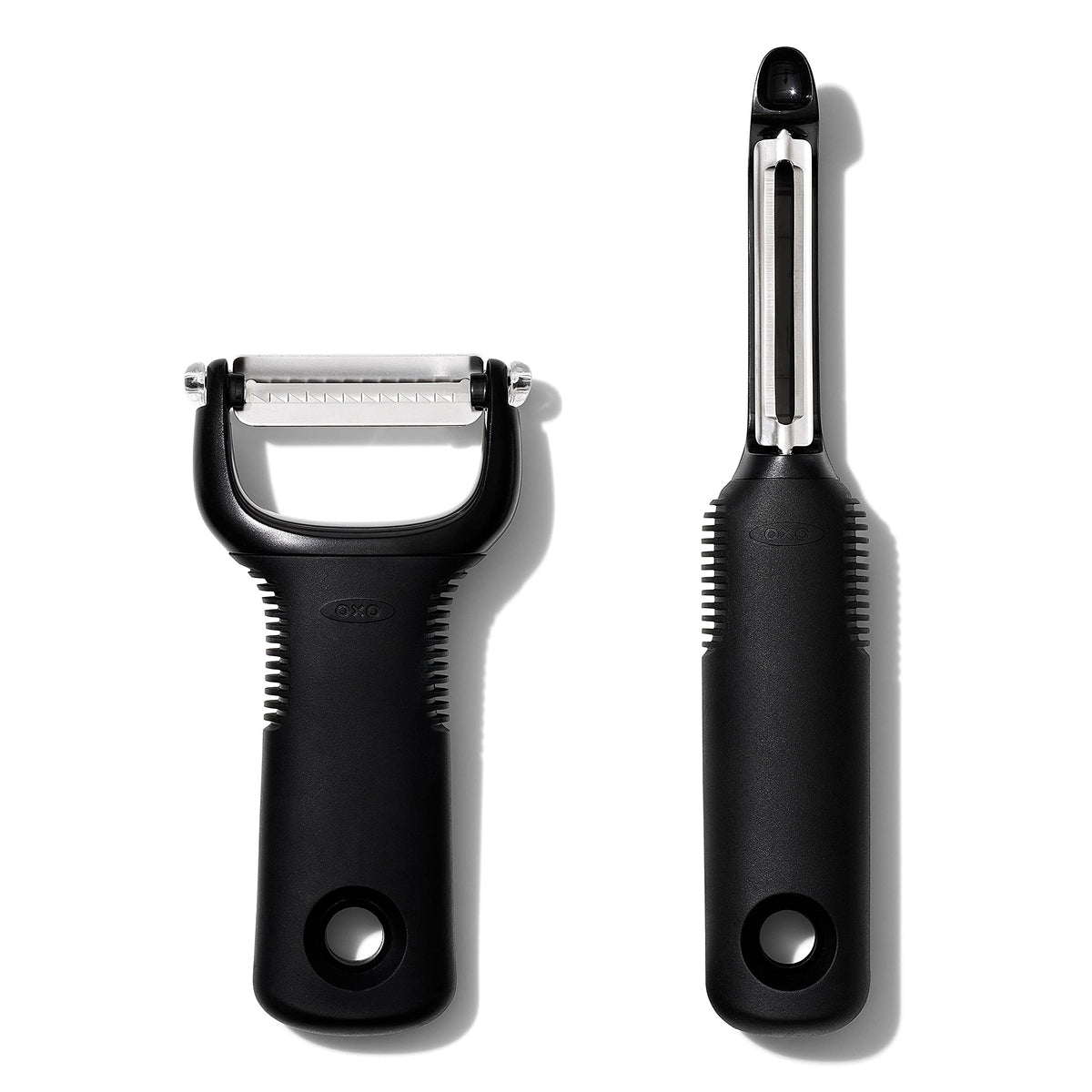 OXO Bladed Food Peeler, 2 Count (Pack of 1), Black