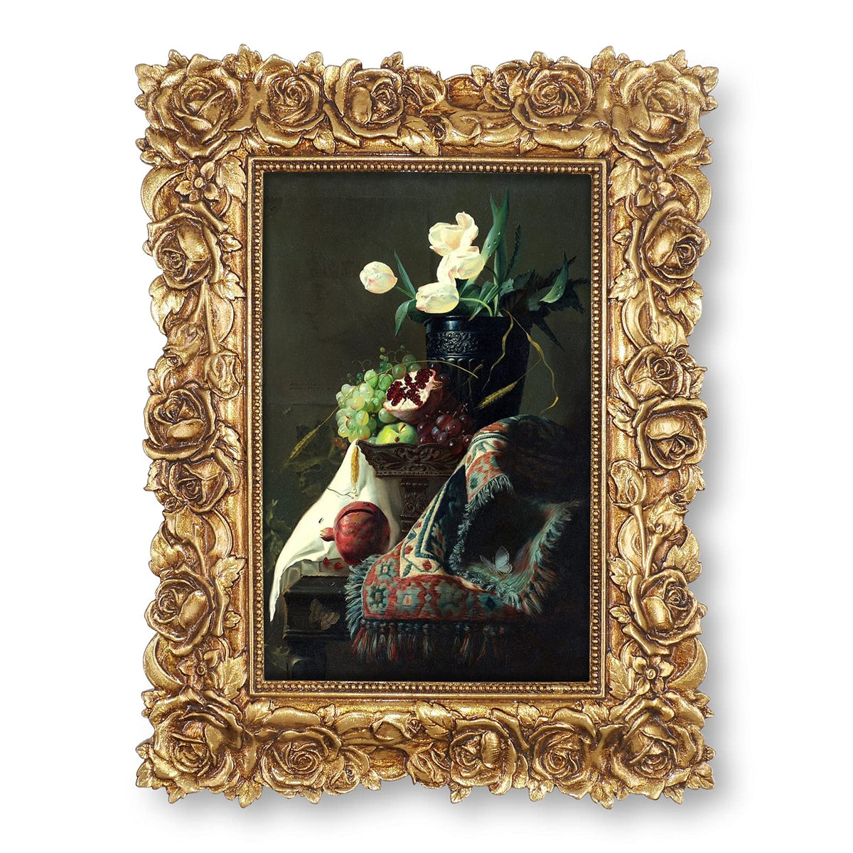 SIMON'S SHOP Picture Frame, 4 x 6, Gold