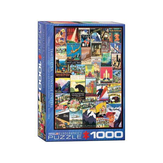 EuroGraphics Puzzles, 1000 pieces, Multicolor