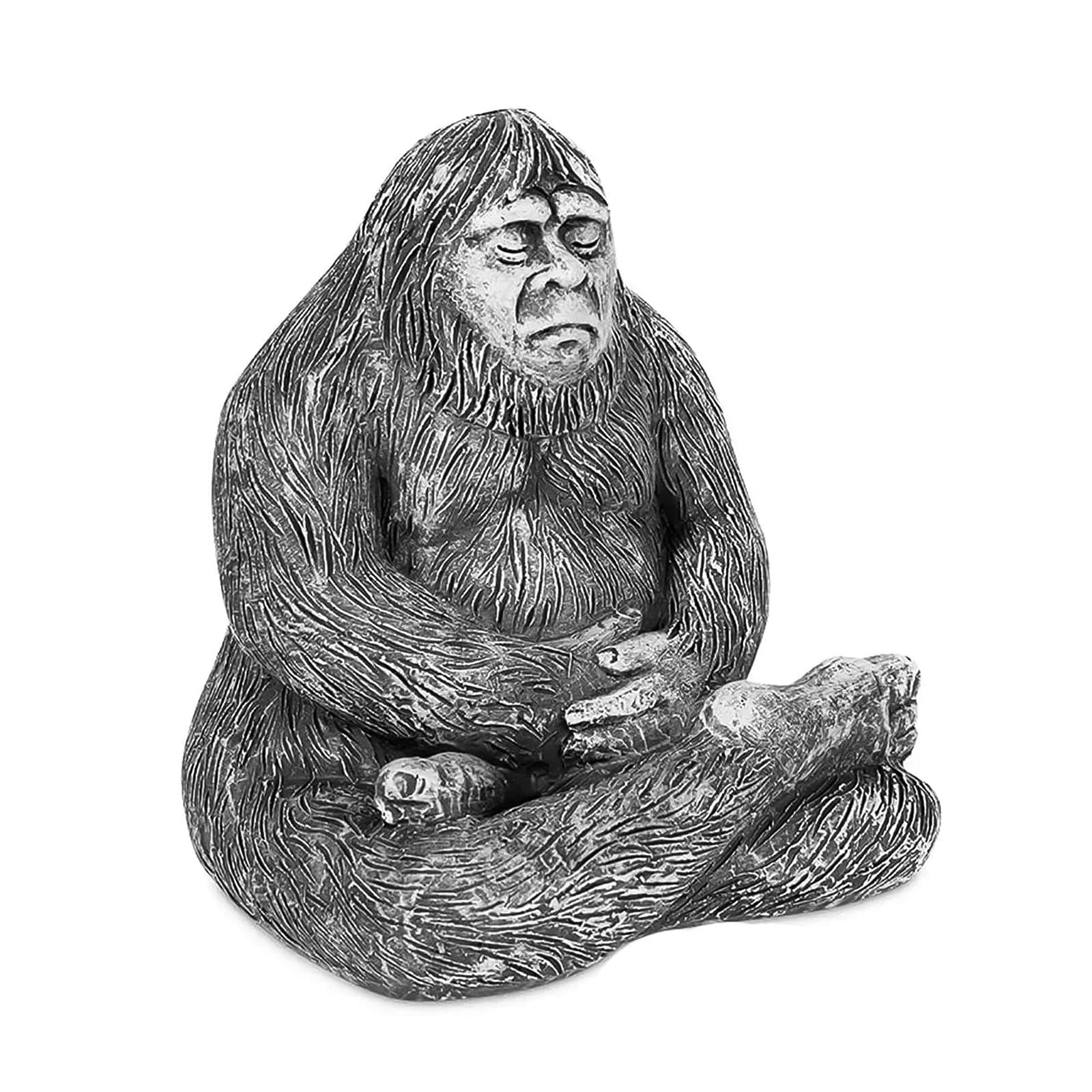 Archie Mcphee Accoutrements Zen Bigfoot 5 Inch Polystone Statue