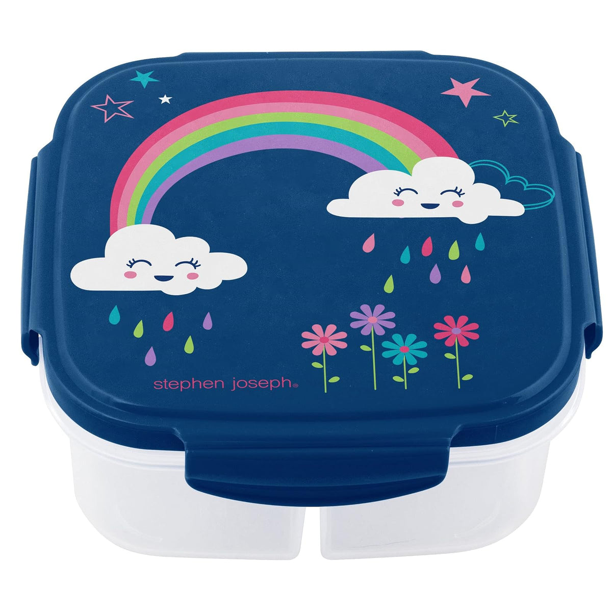 Stephen Joseph Meal Holder, One Size, Rainbow
