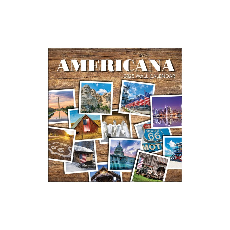 TURNER PHOTOGRAPHIC Americana Photo Mini Wall Calendar (25998950066)