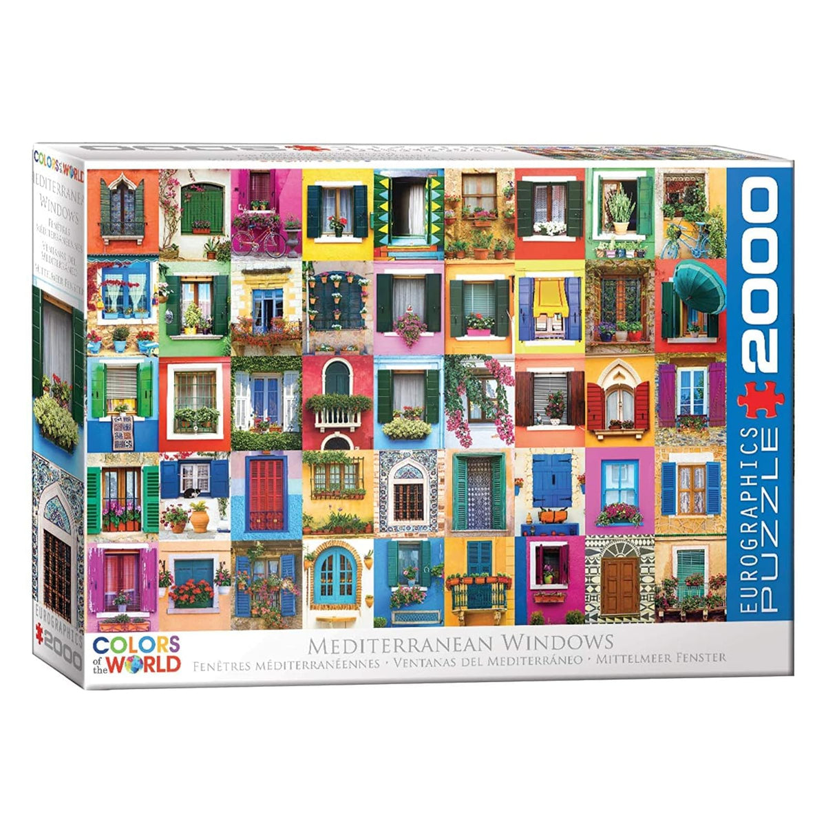 EuroGraphics Puzzles, 2000 pieces, Multicolor
