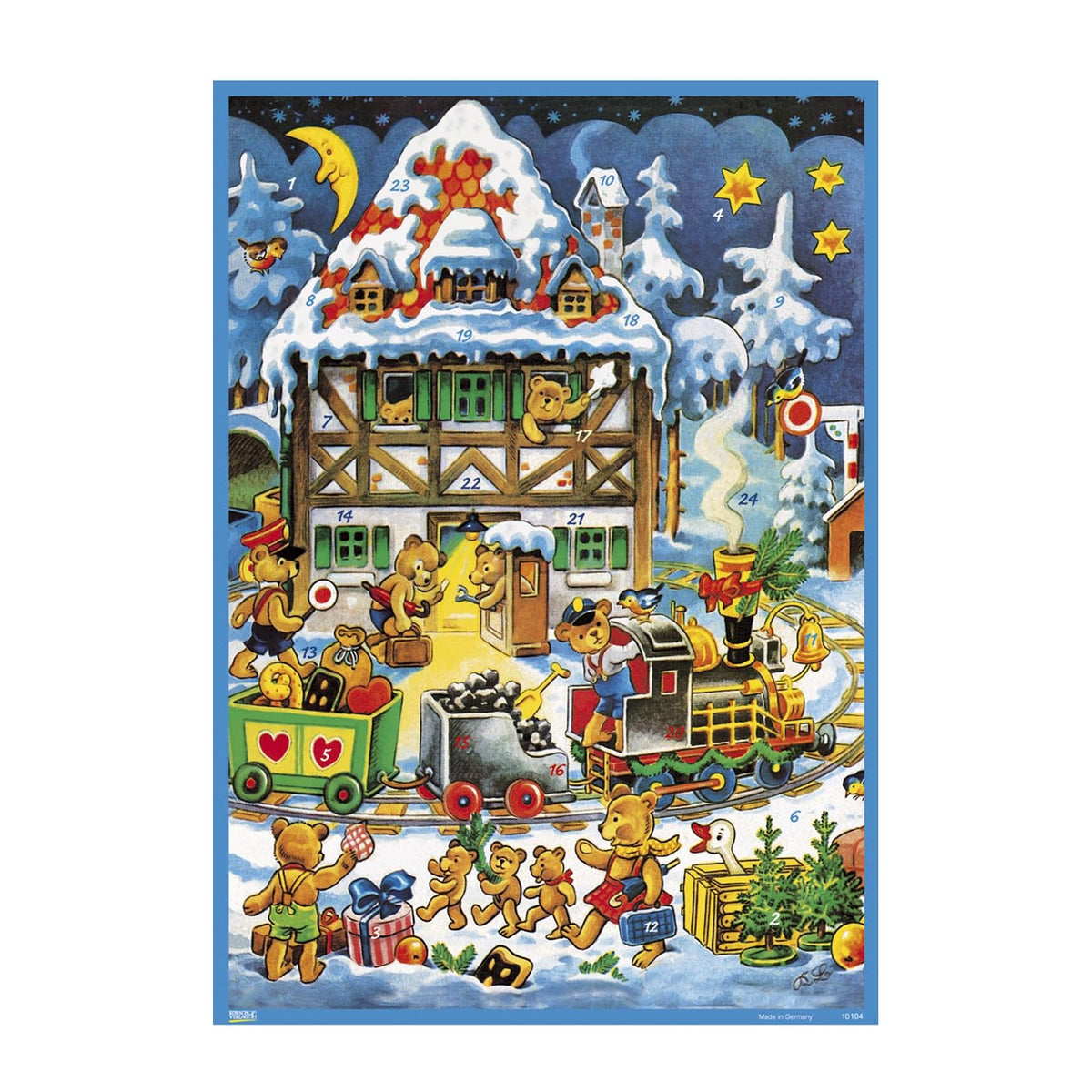 Alexander Taron Advent Calendar, Blue