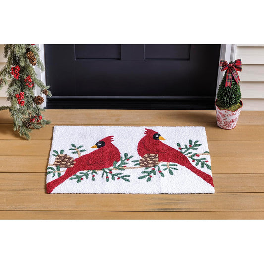 Mud Pie Rug, 1'8" x 2'6" (Rectangular), White