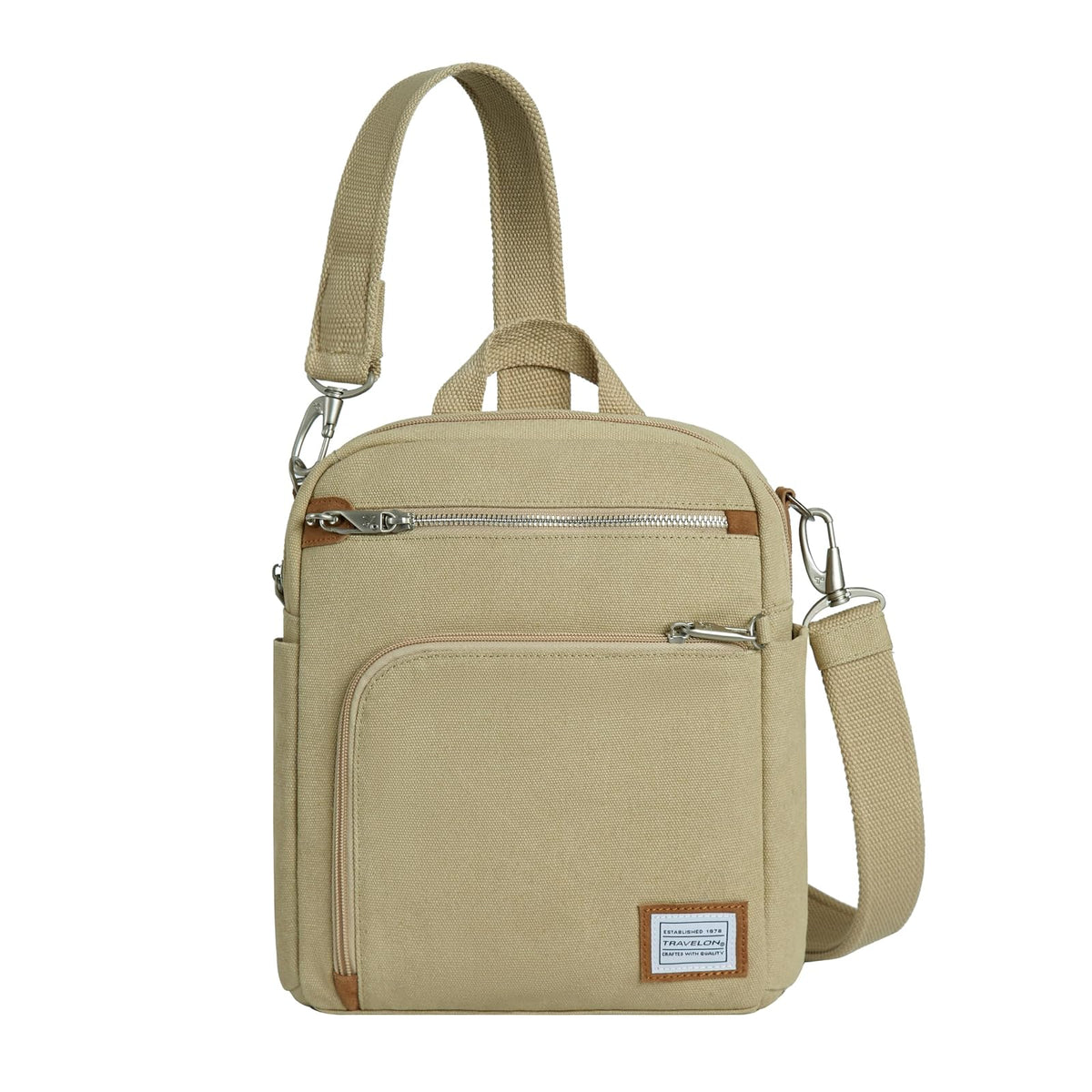 Travelon Handbag, One Size, Natural
