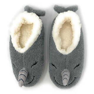 ooohyeah Slipper, Large (Women's 9 - 10.5 / Men's 7 - 9), Grey
