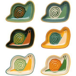 Danica Jubilee Dishware Bowl, W4 x L3 x H1in, Snails