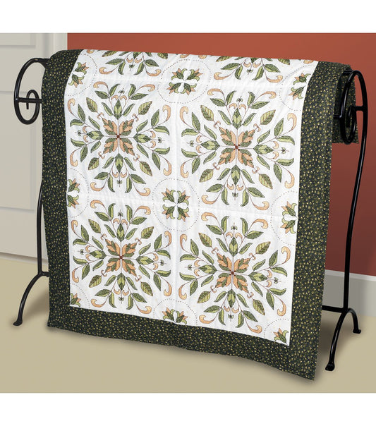 Design Works Crafts Janlynn 21-1400 Antique Foliage Quilt Blocks Stamped Cross Stitch-15 by 15-Inch, 6 Per Package
