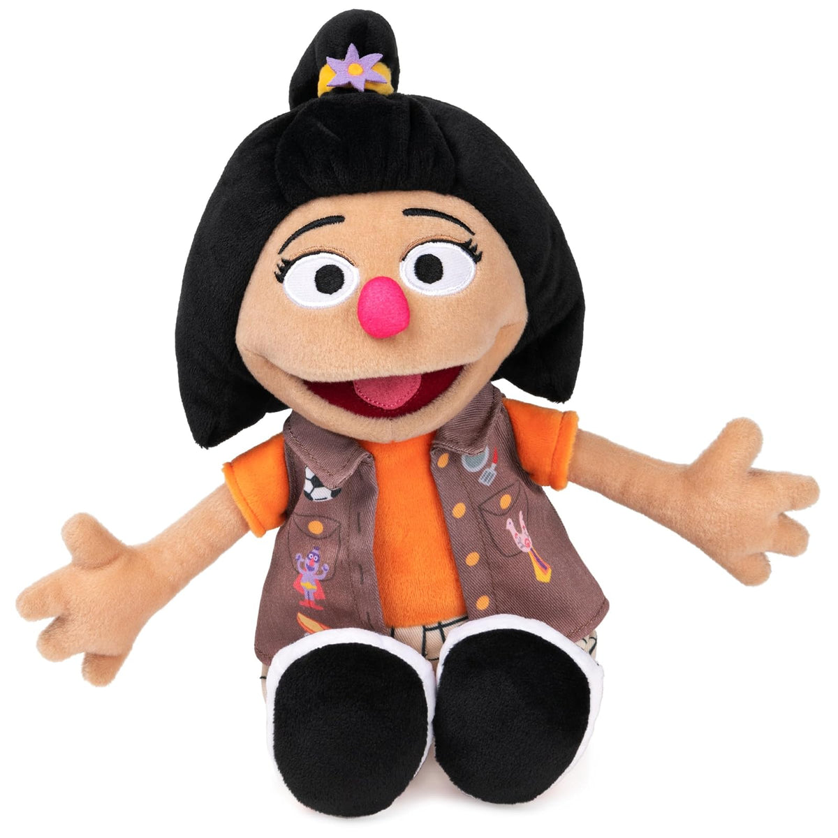 GUND Toy Figure, One Size, Orange Tshirt Ji-young