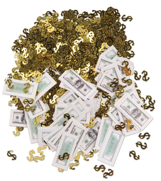 Beistle Big Bucks Print-Fetti Party Accessory (1 count) (.5 Oz/Pkg)