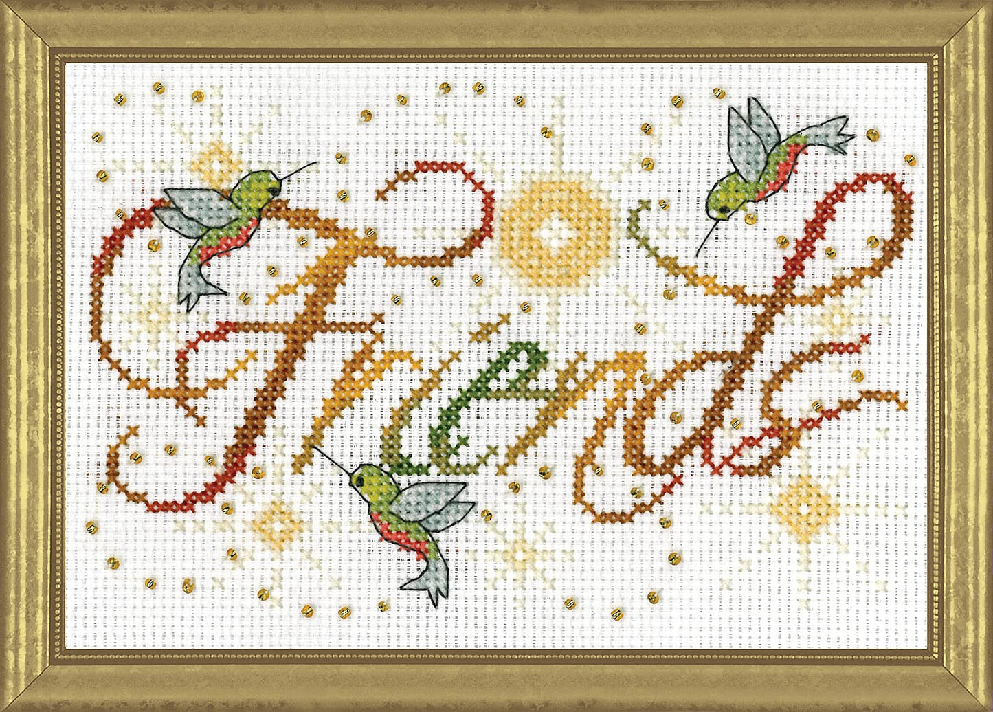 Design Works Crafts Inc. Friends, 5'' x 7' Counted Cross Stitch Kit, Multicolor