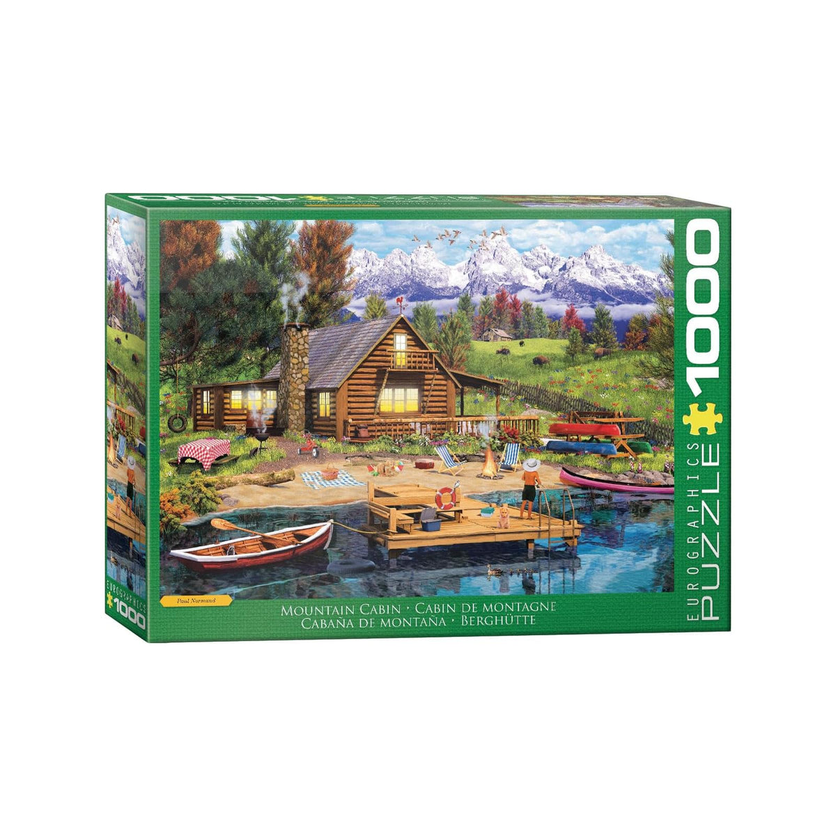 EuroGraphics Puzzles, 1000 pieces, Multicolor