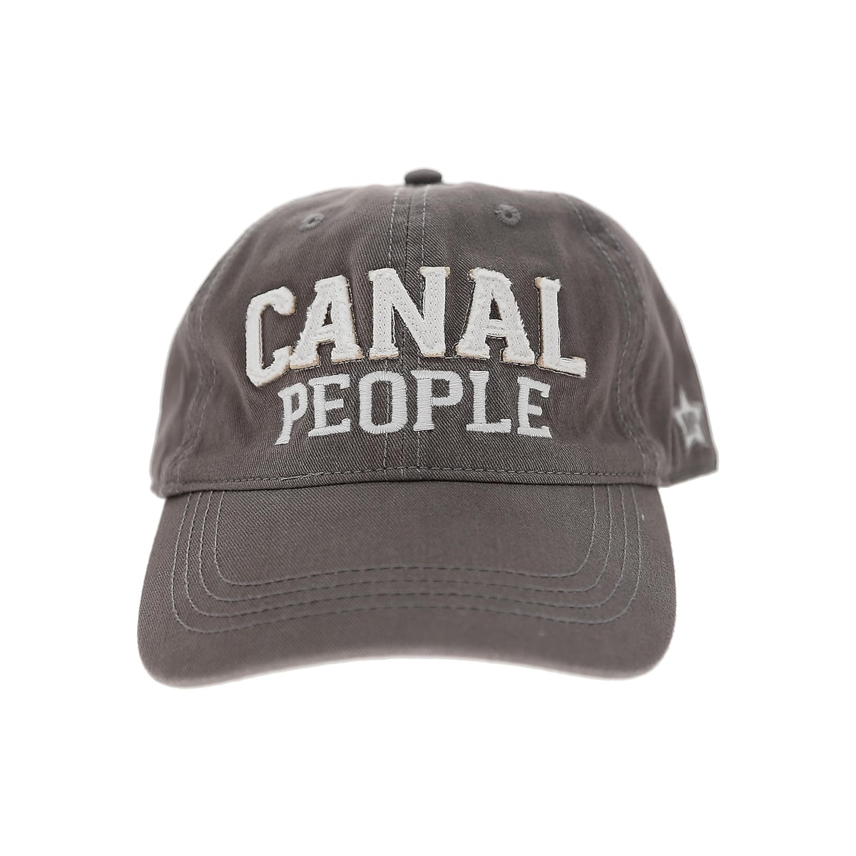 Pavilion Gift Company Hat, Gray and White, Modern