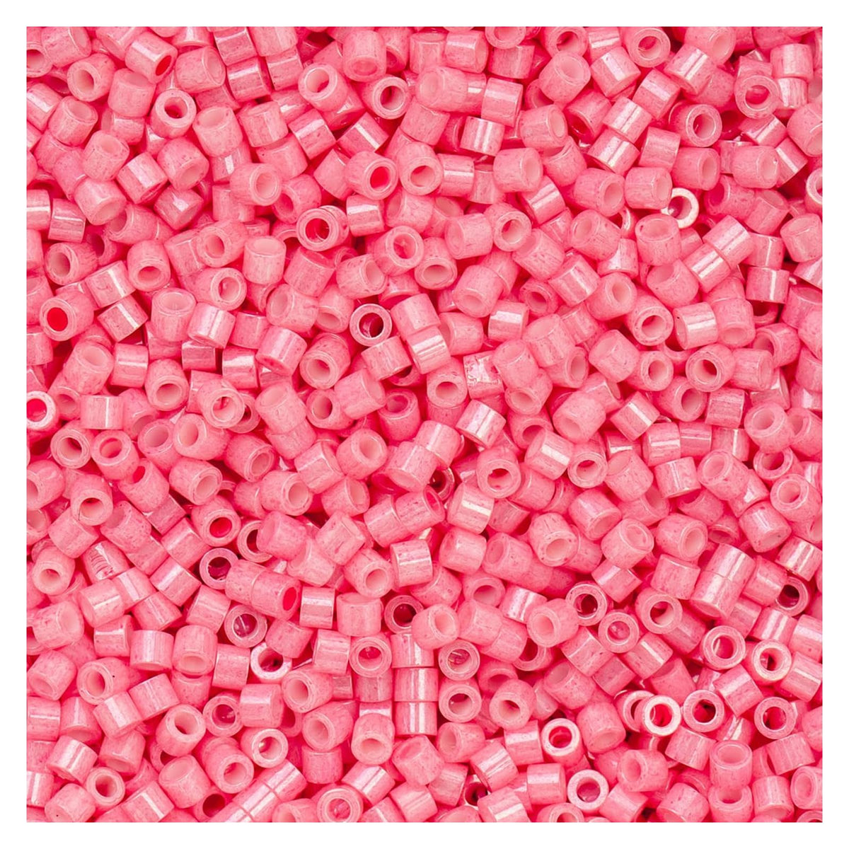 John Bead Craft Bead, Size 11, Pink Carnation