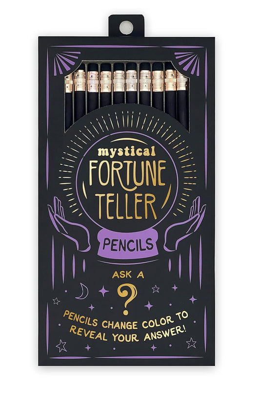 SNIFTY Mystical Fortune Telling Pencils - Color Changing Magic Reveal Pencils - Set of 10