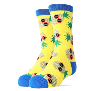 ooohyeah Socks, 1-5, Pineapple Dude