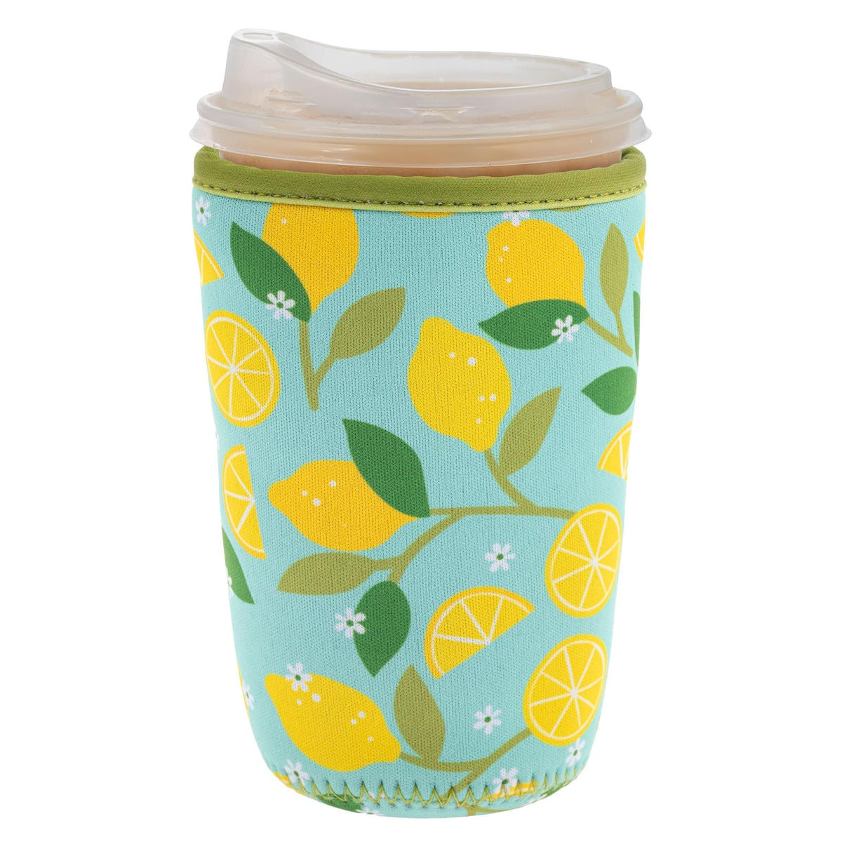 Karma Beverage Insulator, Large, Large Lemons