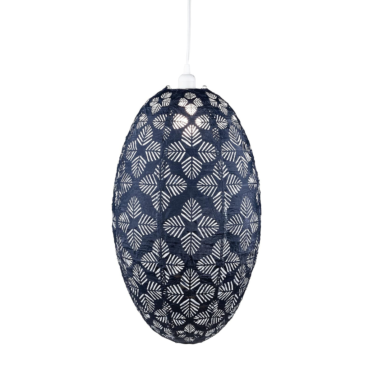 Allsop Light Fixture, Midnight Blue, Antique