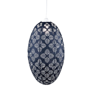 Allsop Light Fixture, Midnight Blue, Antique