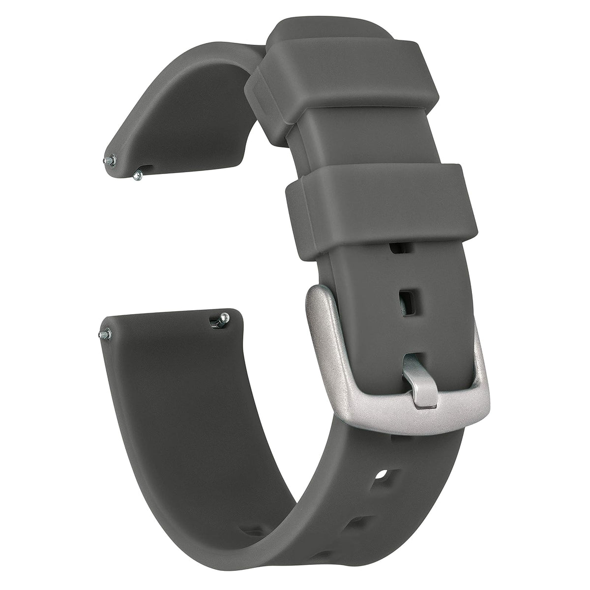 GadgetWraps Watch Band, 20mm Width (Gizmo Watch, full list below), Gunmetal Grey