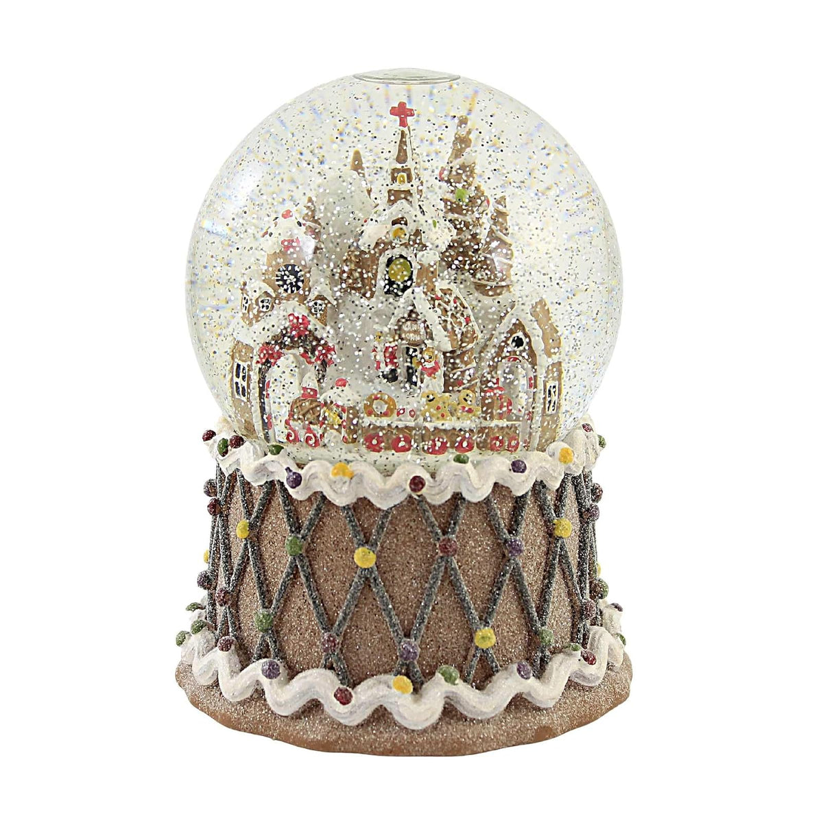 Roman Snow Globe, Clear, Classic