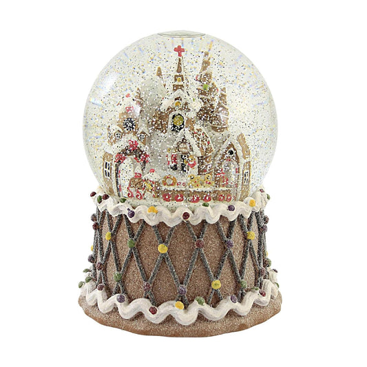Roman Snow Globe, Clear, Classic
