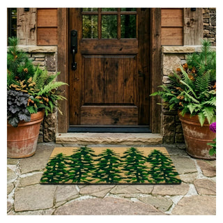 Home Furnishings By Larry Traverso Rug, 1'6" x 2'6" (Rectangular), Pine Forest