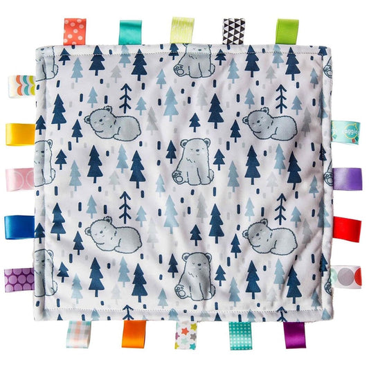 Mary Meyer Taggies Original Blanket, 12 X 12", Comfy Bears