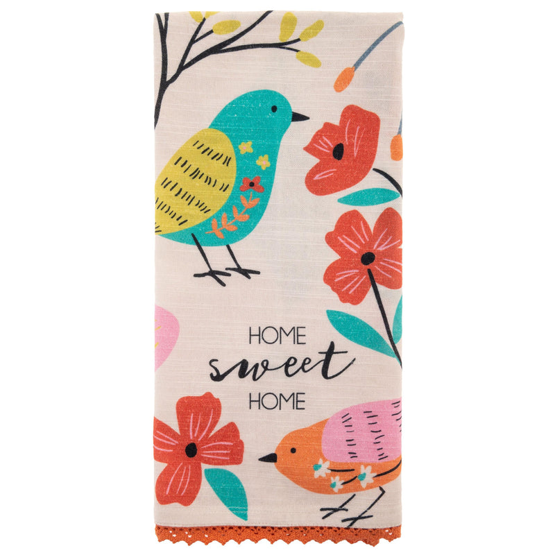 Karma Eclectic Tea Towel Bird