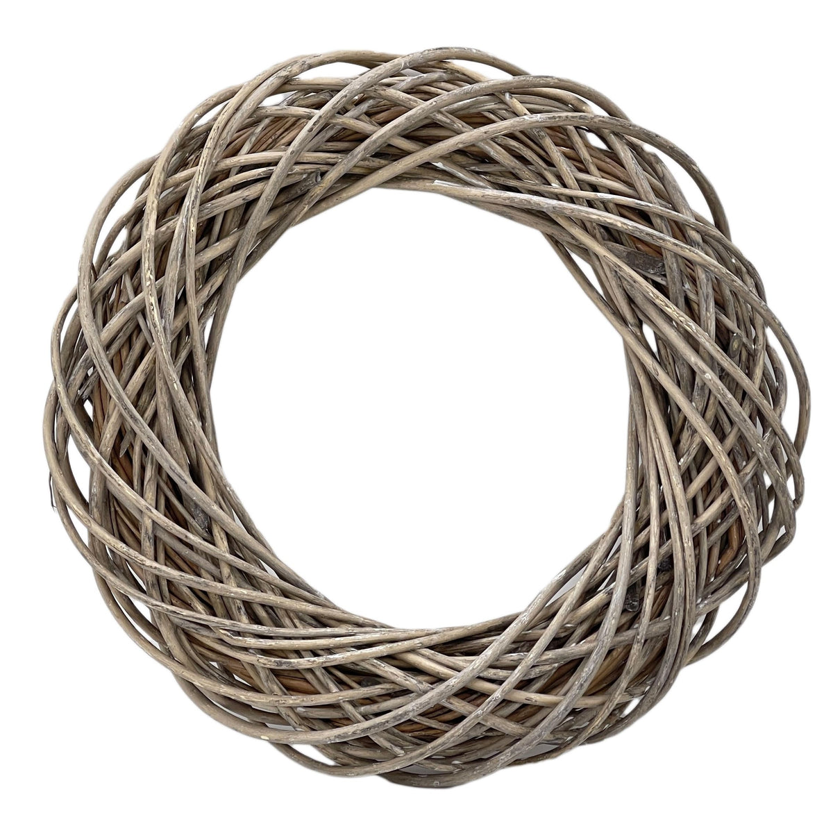 Galt International Wreath, 21", Natural Willow Rattan