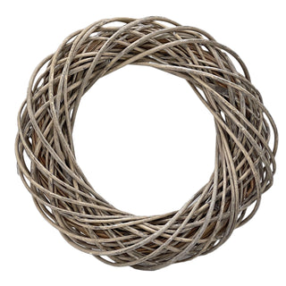 Galt International Wreath, 21", Natural Willow Rattan